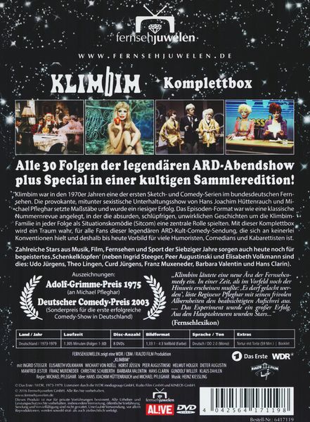 Produktbild: Klimbim - Komplettbox [8 DVDs]