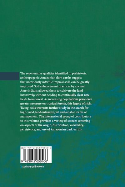 Produktbild: Amazonian Dark Earths: Explorations in Space and Time