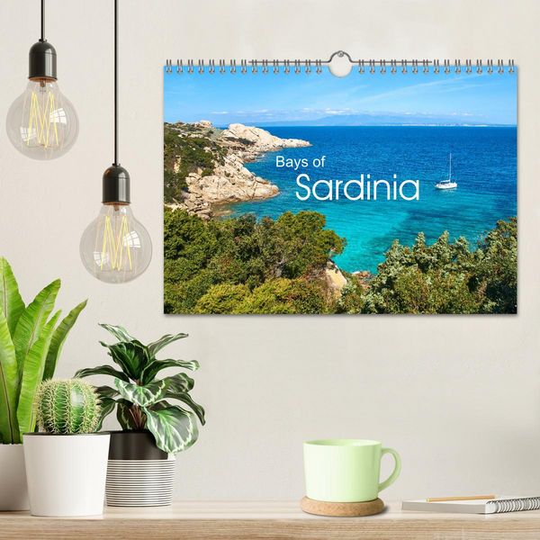 Produktbild: Bays of Sardinia (Wall Calendar 2026 DIN A4 landscape), CALVENDO 12 Month Wall Calendar
