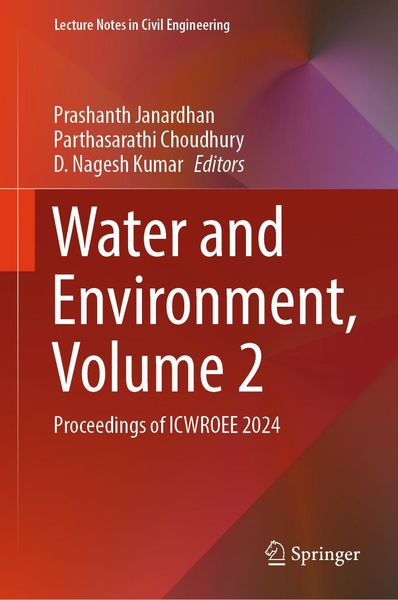 Produktbild: Water and Environment, Volume 2