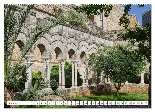 Produktbild: Sizilien - Wo der S&uuml;den leuchtet (hochwertiger Premium Wandkalender 2026 DIN A2 quer), Kunstdruck in Hochglanz