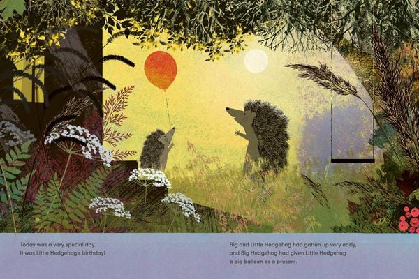 Produktbild: The Birthday: A Big Hedgehog and Little Hedgehog Adventure