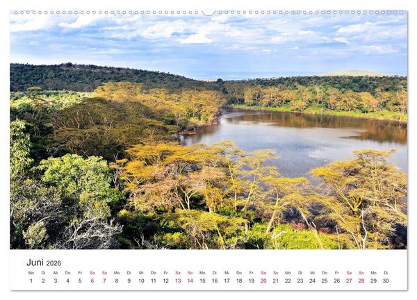 Produktbild: Kenia - Ein Land wie Afrika (Wandkalender 2026 DIN A2 quer), CALVENDO Monatskalender