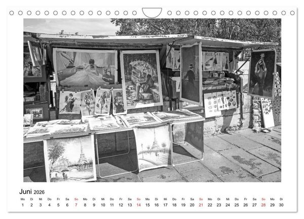 Produktbild: Paris vive la m&eacute;tropole (Wandkalender 2026 DIN A4 quer), CALVENDO Monatskalender