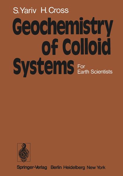 Produktbild: Geochemistry of Colloid Systems