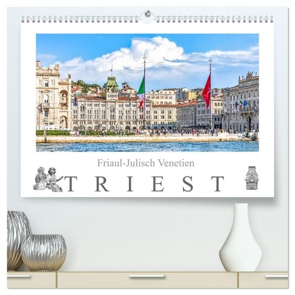 Produktbild: Friaul-Julisch Venetien - Triest (hochwertiger Premium Wandkalender 2026 DIN A2 quer), Kunstdruck in Hochglanz