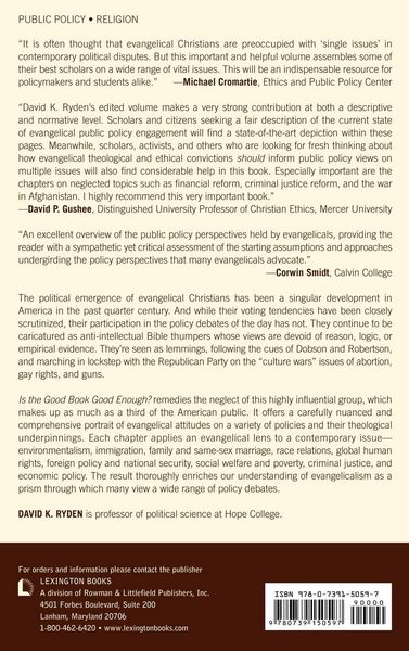 Produktbild: Is the Good Book Good Enough?