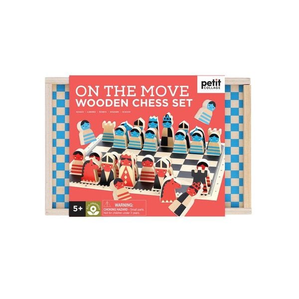 Produktbild: On the Move Wooden Chess Set