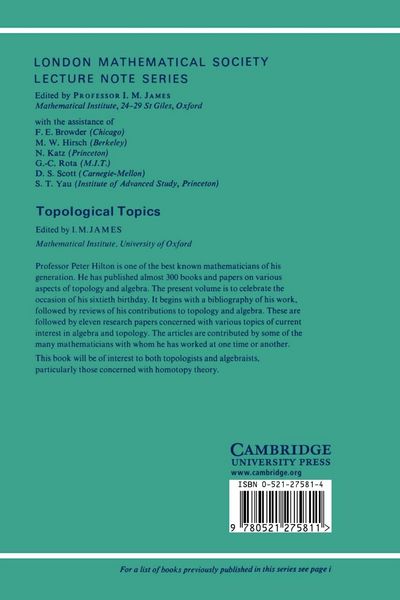 Produktbild: Topological Topics