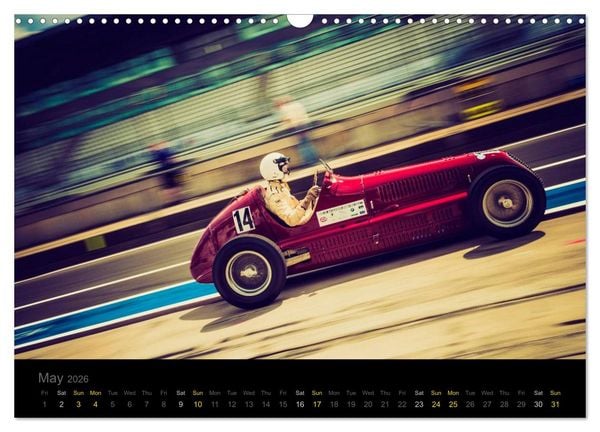 Produktbild: Maserati - Early GP Cars (Wall Calendar 2026 DIN A3 landscape), CALVENDO 12 Month Wall Calendar