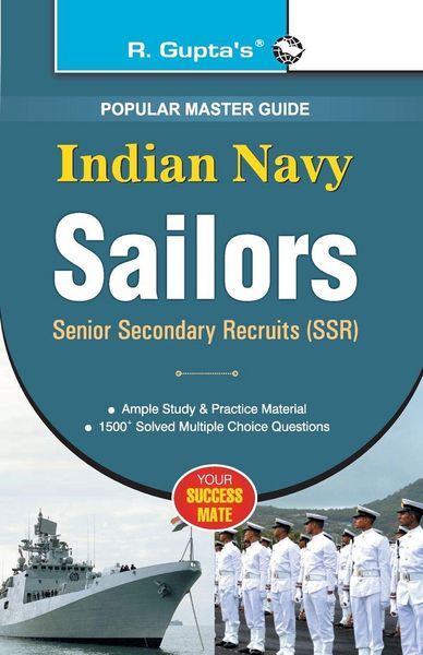 Produktbild: Indian Navy (SSR) Sailor Recruitment Exam Guide