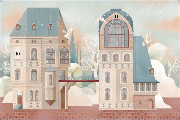 Produktbild: Bald ist Weihnachten! Das Adventskalenderbuch