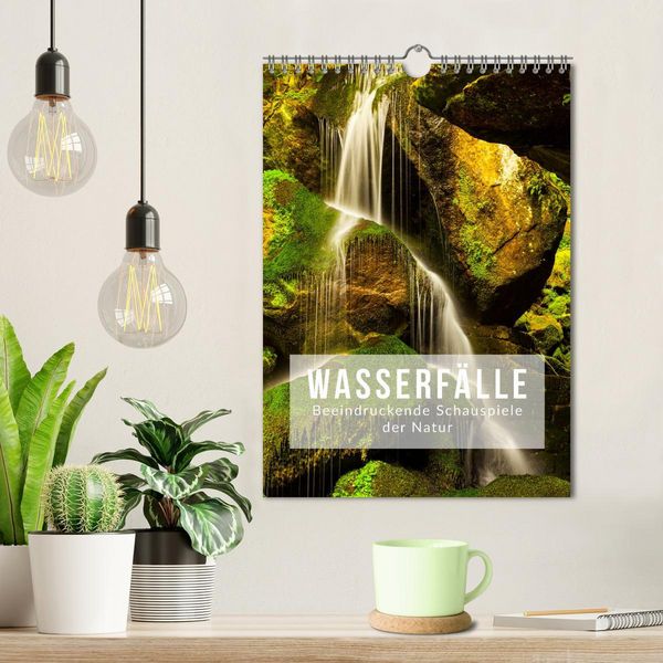 Produktbild: Wasserf&auml;lle. Beindruckende Schauspiele der Natur (Wandkalender 2026 DIN A4 hoch), CALVENDO Monatskalender