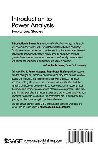 Produktbild: Introduction to Power Analysis