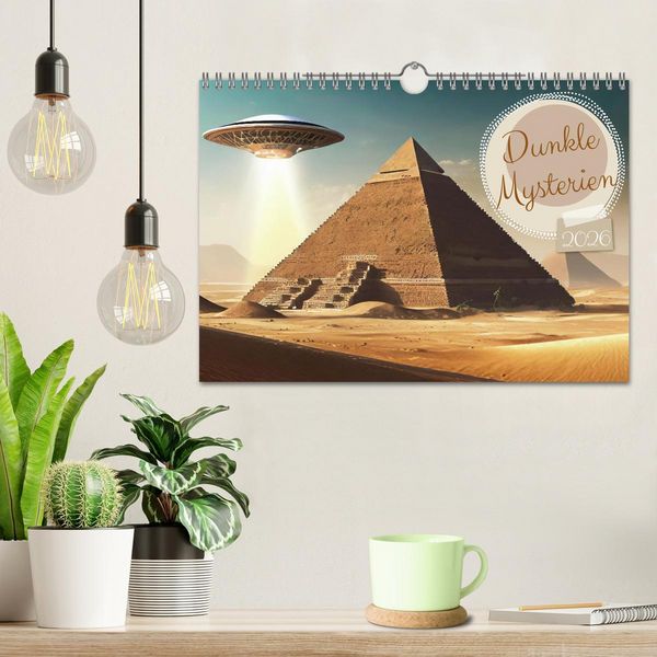 Produktbild: Dunkle Mysterien (Wandkalender 2026 DIN A4 quer), CALVENDO Monatskalender