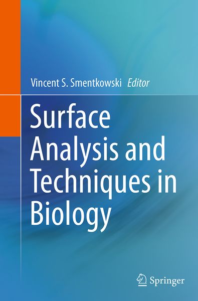 Produktbild: Surface Analysis and Techniques in Biology