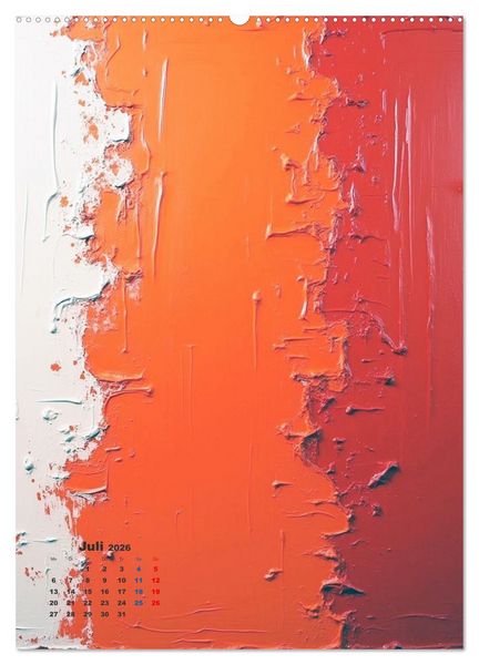Produktbild: Rakel Kunst - Eine Form der k&uuml;nstlerischen Technik (hochwertiger Premium Wandkalender 2026 DIN A2 hoch), Kunstdruck in Hochglanz