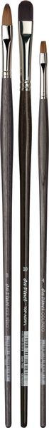 Produktbild: da Vinci Pinselset Portrait Acryl- und &Ouml;lmalset, 3er Set: Gr&ouml;&szlig;e 4+8+10