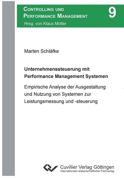 Produktbild: Unternehmenssteuerung mit Performance Management Systemen