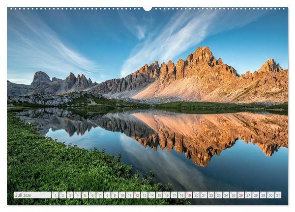 Produktbild: Faszinierende Bergwelten (Wandkalender 2026 DIN A2 quer), CALVENDO Monatskalender