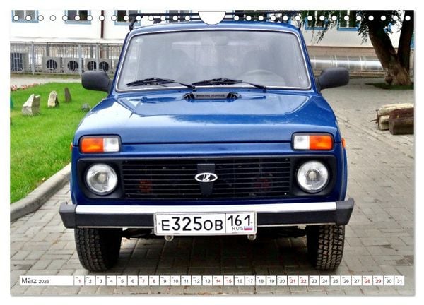 Produktbild: LADA NIVA - 4x4 aus der UdSSR (Wandkalender 2026 DIN A4 quer), CALVENDO Monatskalender