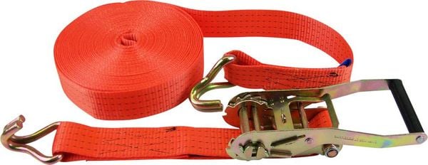 Berger & Schröter 60039 Zweiteiliger Spanngurt Zugkraft LC Niederzurren (einzeln/direkt)=2000 daN (L x B) 15 m x 50 mm Ratsche