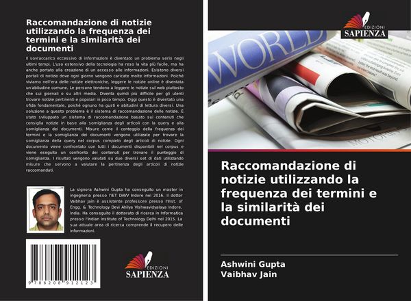 Produktbild: Raccomandazione di notizie utilizzando la frequenza dei termini e la similarit&agrave; dei documenti
