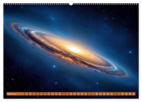 Produktbild: Gammablitze im Universum (Wandkalender 2026 DIN A2 quer), CALVENDO Monatskalender