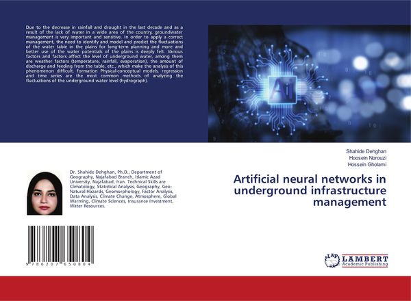 Produktbild: Artificial neural networks in underground infrastructure management