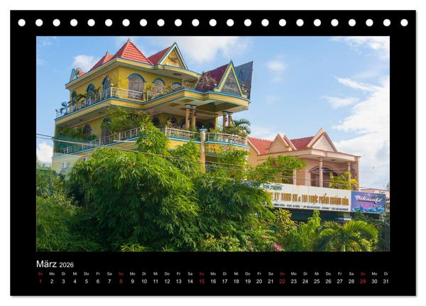 Produktbild: Unterwegs in Vietnam (Tischkalender 2026 DIN A5 quer), CALVENDO Monatskalender