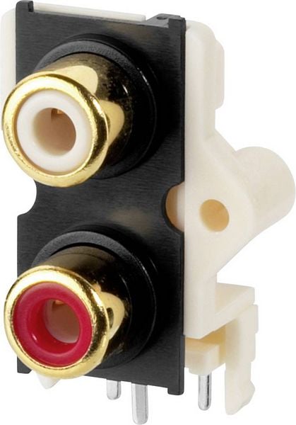 Produktbild: Monacor T-720G Cinch-Einbaubuchse
