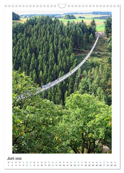 Produktbild: Natur genie&szlig;en - Hunsr&uuml;ck, Mosel und Eifel (Wandkalender 2026 DIN A3 hoch), CALVENDO Monatskalender