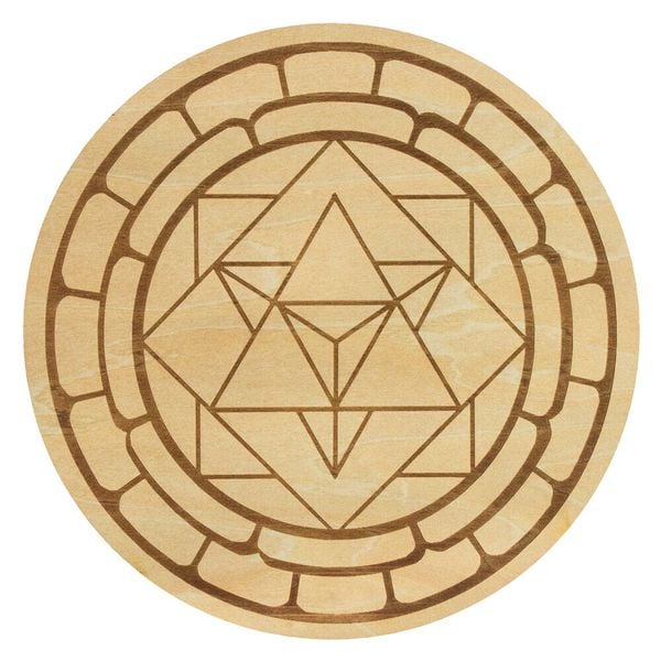 Produktbild: Untersetzer "Merkabah"