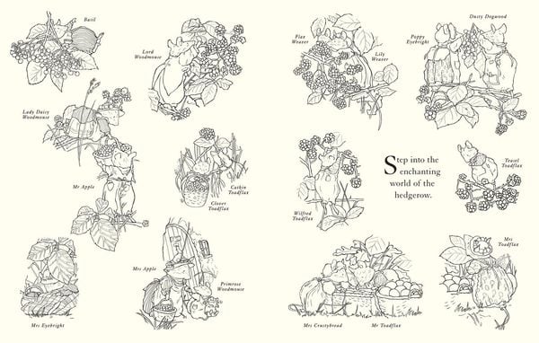 Produktbild: Brambly Hedge: Festive Colouring Book