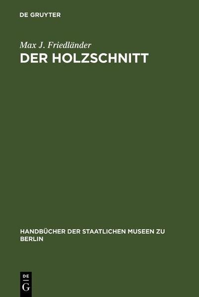 Produktbild: Der Holzschnitt