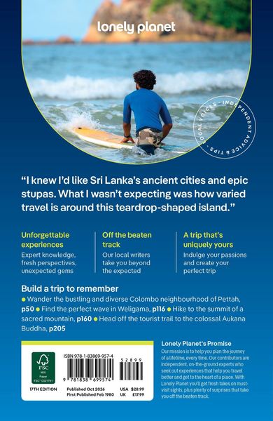 Produktbild: Lonely Planet Sri Lanka