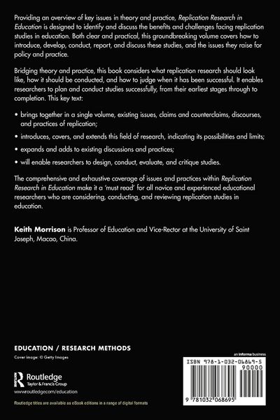 Produktbild: Replication Research in Education