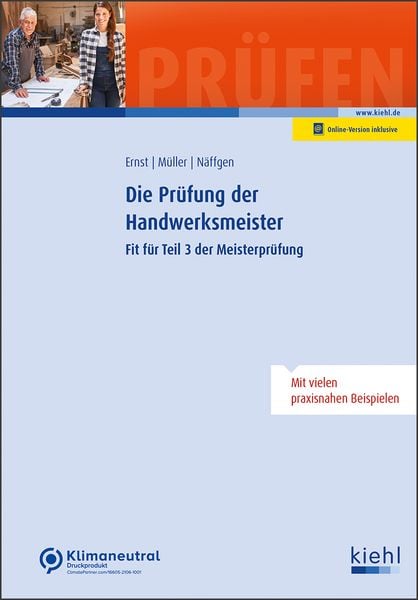 Die Prüfung der Handwerksmeister, Set von Yvonne Ernst,Silke Müller,Manuela Näffgen, Nwb Verlag, 978-3-470-11101-8