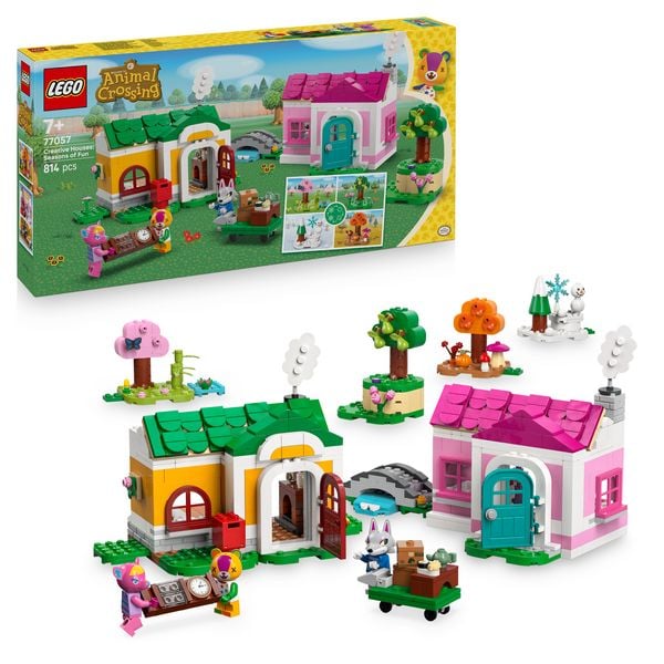 LEGO Animal Crossing 77057 Kreative Häuser: Jahreszeiten Voller Spaß