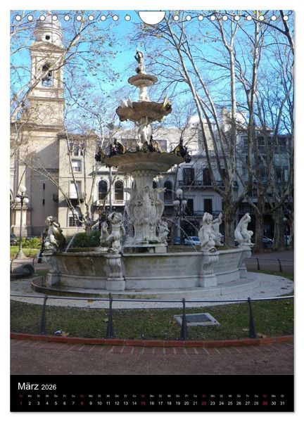 Produktbild: Winter in Montevideo (Wandkalender 2026 DIN A4 hoch), CALVENDO Monatskalender