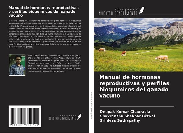 Produktbild: Manual de hormonas reproductivas y perfiles bioqu&iacute;micos del ganado vacuno