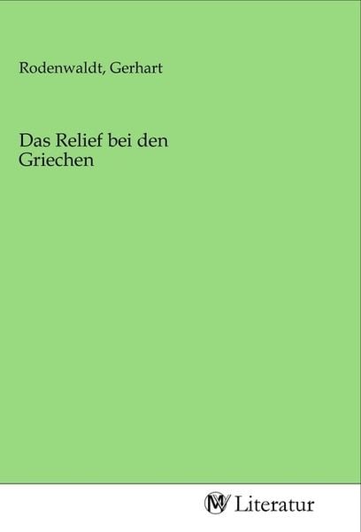 Produktbild: Das Relief bei den Griechen