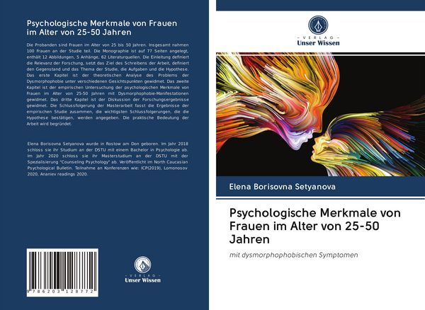 Produktbild: Psychologische Merkmale von Frauen im Alter von 25-50 Jahren