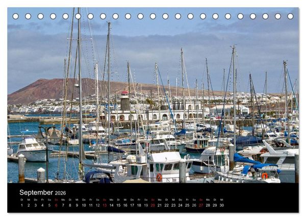 Produktbild: Mein Lanzarote (Tischkalender 2026 DIN A5 quer), CALVENDO Monatskalender