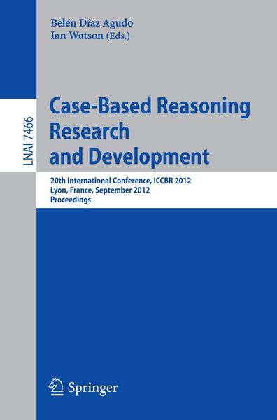 Produktbild: Case-Based Reasoning Research and Development