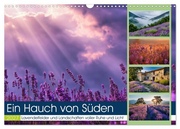 Produktbild: Ein Hauch von S&uuml;den (Wandkalender 2027 DIN A3 quer), CALVENDO Monatskalender