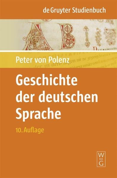 Produktbild: Geschichte der deutschen Sprache