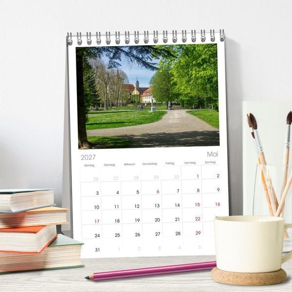 Produktbild: Tischplaner 2027 - Sch&ouml;ner Kraichgau (A5 Tischkalender zum Aufstellen) CALVENDO