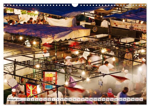 Produktbild: Marrakesch - Perle des S&uuml;dens (Wandkalender 2027 DIN A3 quer), CALVENDO Monatskalender