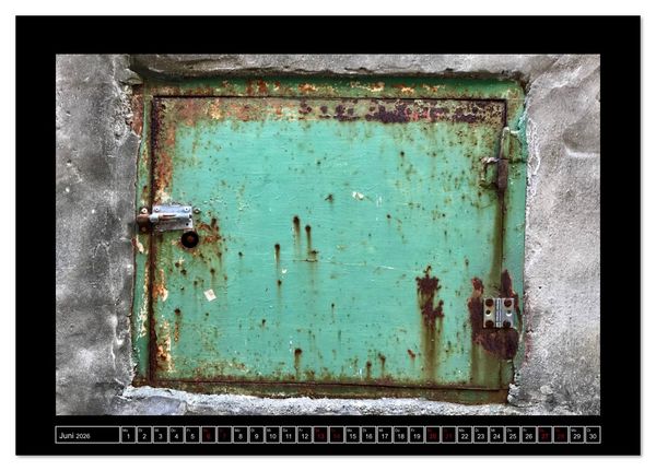 Produktbild: Fotokalender Industrial Art (Tischkalender 2026 DIN A5 quer), CALVENDO Monatskalender